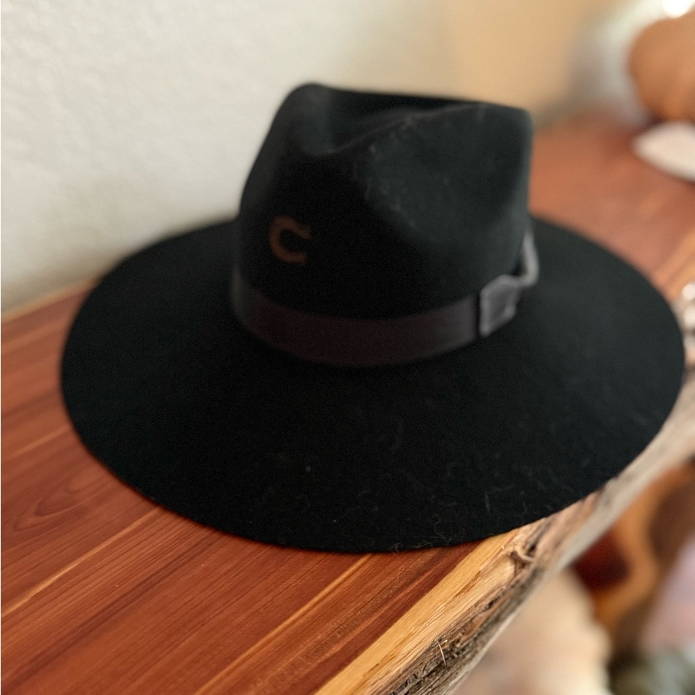 Black Felt Charlie 1 Horse Hat